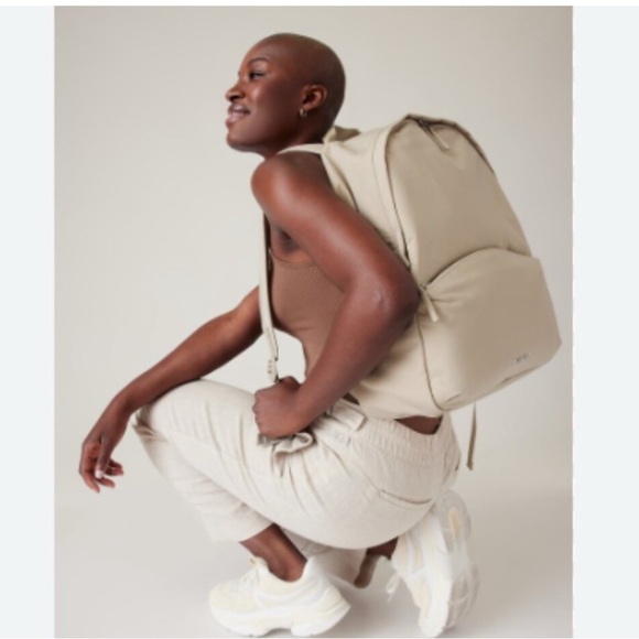 Athleta All About Backpack In Green - Picture 14 of 15